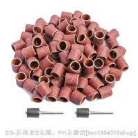 ♦∋◆ 102Pcs Drum Sanding Kit Sanding Bands 1/2 3/8 1/4 Inch Grit 80 -600 Sandpaper Dremel Nail Drill Accessories 2.35mm 3mm shank