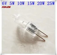 G4ฮาโลเจน6V 5W 10W 15W 20W 30W หลอดไฟลูกปัดหลอดฮาโลเจน6V G4 30W หลอดไฟ6V G4 5W หลอดไฟลูกปัด20W G4 6V 30W คุณภาพสูง5ชิ้นล็อต