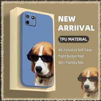 Cartoon phone case Phone Case For OPPO Realme C11 Skin feel silicone Simplicity cute soft shell Solid color Back Cover