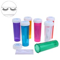 【CW】❀﹉  Wholesale Pill Bottle Lash Boxes Herb Bulk Lashes Storage Color