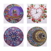 5D Diy Diamond Painting Special-shaped drill Clock pattern Diamond Embroidery Mosaic Cross Stitch Kit Home Decoration gift
