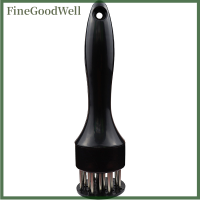 FineGoodWell เข็มทำให้เนื้อนุ่มอย่างมืออาชีพพร้อมอุปกรณ์ทำครัวสแตนเลส1ชิ้น