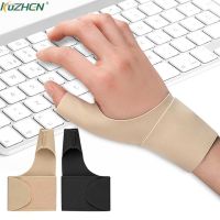 ❒⊙℡ Thumb Sleeves Wrist Support Breathable Hand Brace High Elastic Wrist Brace Soft Thumb Compression Sleeve Protector For Tendoniti