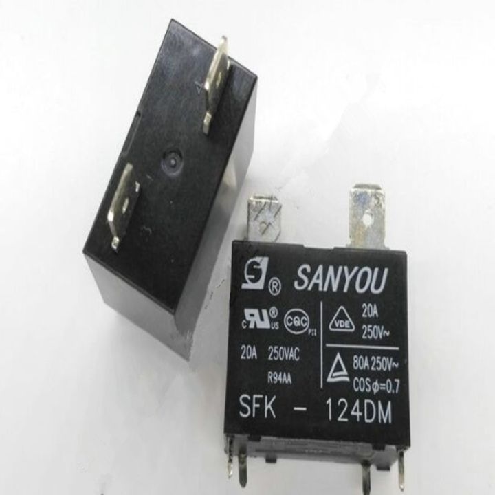 【☊HOT☊】 EUOUO SHOP Sfk-124dm 24vdc 20a รีเลย์250vac 1จาก A และ