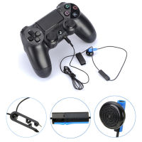 ชุดหูฟังสำหรับเล่นเกมสำหรับ PS4 Controller 3.5มม. แจ็คสเตอริโอหูฟังชนิดใส่ในหูหูฟังแบบมีสายพร้อมไมโครโฟนสำหรับ Playstation 4