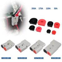 ﹉ 4Pair Waterproof FOR Anderson Plug Cable 50A/120A/175A/350A Gland Inserts RED BLACK Plugs Anderson Plug Cable Kits