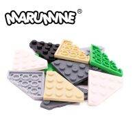 Marumine 30503แผ่นลิ่มที่4X4มุมตัด20ชิ้นแท่งตัวต่อคลาสสิค MOC สามารถถอดประกอปได้อุปกรณ์เสริมฐานบล็อกตัวต่อ