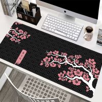 Pink Sakura Speed Mouse Pad แผ่นรองเม้าส์ XXL ขนาดใหญ่ แผ่นรองเม้าส์ 100x50 แผ่นรองเม้าส์คอมพิวเตอร์ แผ่นรองเม้าส์คีย์บอร์ด บริษัท