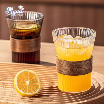 【CW】❀❈✥  1-6PCS Drinking Glass Cups Mug Cup Sleeve Glasses Coffeeware Mugs Beer