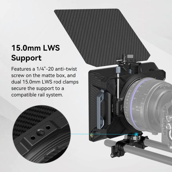 smallrig-matte-box-star-trail-lightweight-multifunctional-modular-v3k-kit-with-95mm-v3k-filter-kit-filter-frame-15mm-lws-support-for-dslr-mirrorless-cameras-3645