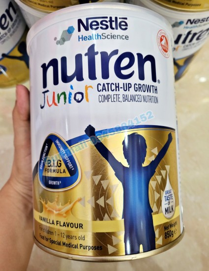 Sữa bột nutren junior 850g - date 2023 - ảnh sản phẩm 1
