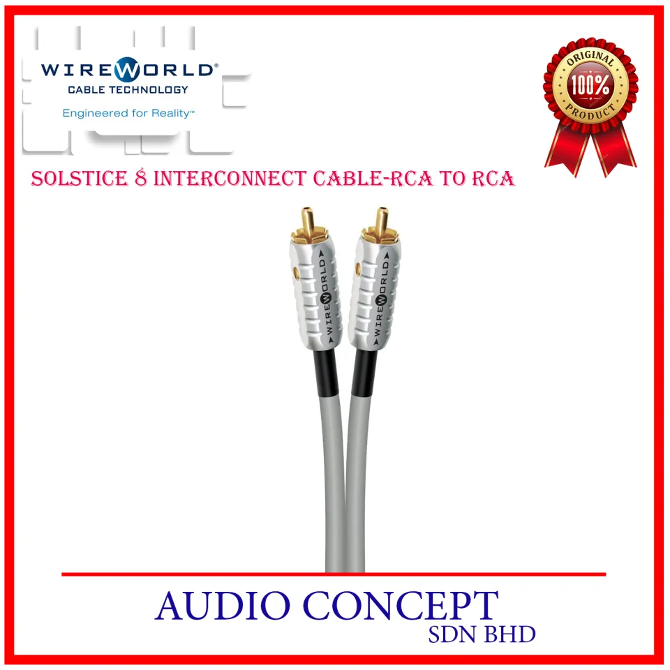 WireWorld Solstice 8 Interconnect 2-2 RCA Cable | Lazada