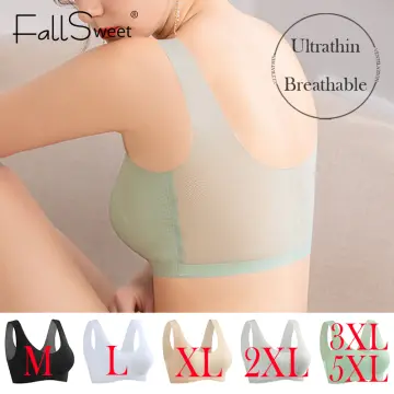 FallSweet Push Up Bras Plus Size Lace Hide Back Fat Underwear