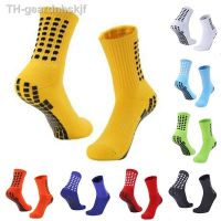 【hot】№♣﹉  2023 New Anti Football Socks Mid Calf Non Soccer Cycling Men Basketball Grip Thickened Sole Shipping