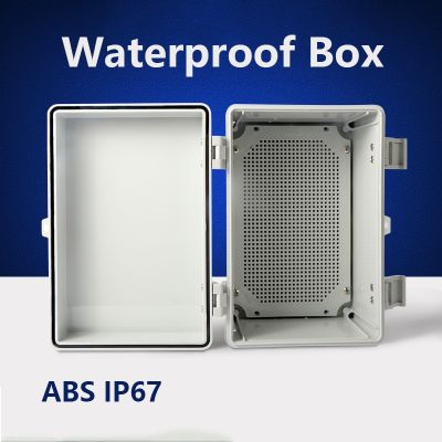 Waterproof Plastic Enclosure Box Electronic Ip67 Project Instrument Case ABS Outdoor Junction Box Electrical Project Box Housin