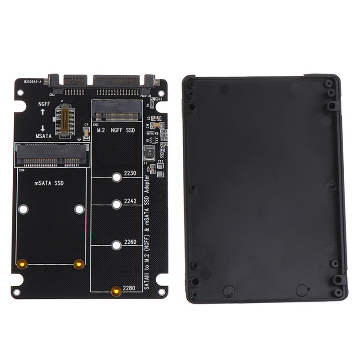 ruyifang-ngff-ไปยัง-sata-3-hdd-enclosure-msata-ssd-adapter-m-2-sata-protocol-adapter-board