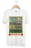 BP121 เสื้อยืด Retro City : Montana