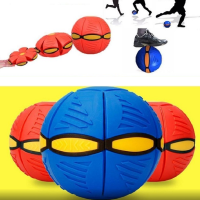 Child Flying UFO Flat Throw Disc Ball With LED Boy Outdoor Garden Basketball Game Sports Toys Party Toys Holiday Gifts