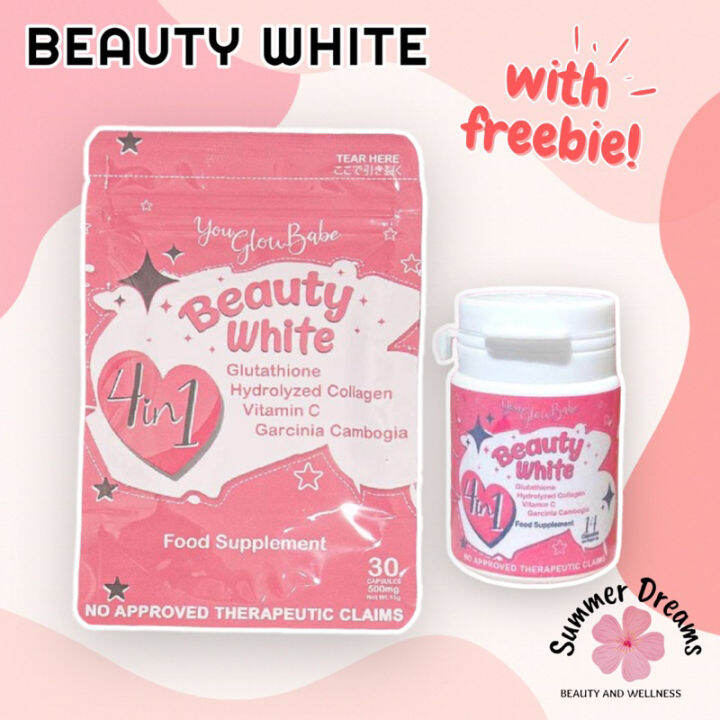 ♪You Glow Babe Beauty White Capsule GLUTATHIONE COLLAGEN CAPSULE BEAUTY ...