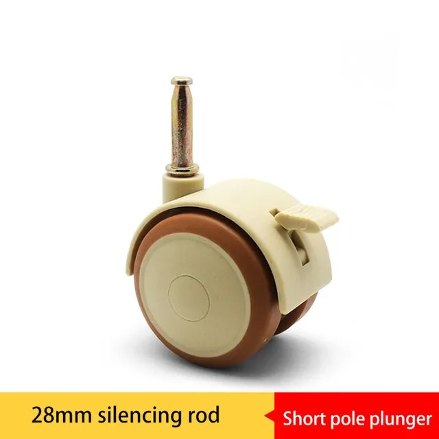 4Pcs/Lot Baby Bed Rotating Wheel Casters Silent Universal Caster