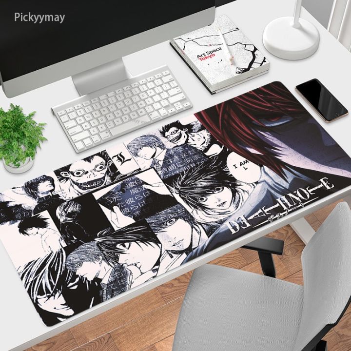 แผ่นรองเม้าส์-death-note-แผ่นรองเม้าส์-xl-แผ่นรองเม้าส์-แผ่นรองเม้าส์เกมยางลื่นไถล-แผ่นรองเม้าส์-lockside-laptop-desktop-80x30-ซม-l