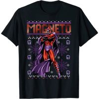 HOT ITEM!!Family Tee Couple Tee Adult Clothes marvel X-Men Magneto Purple Ugly Christmas Sweater t-shirt