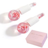 Facial Ice Globes Cryo Facial Roller For Hot &amp; Cold Facial Massage Face Lifting Anti Aging Massager Beauty Spa Skin Care Tools
