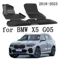 พรมเช็ดเท้า Car LHD สำหรับ BMW X5 G05 2019 2021 2022 2023 TPE พวงมาลัยซ้ายพรมเช็ดเท้าอุปกรณ์เสริมพรมของรถ Car พรมเช็ดเท้า Gngyyuuyuyuyuhjuyyu