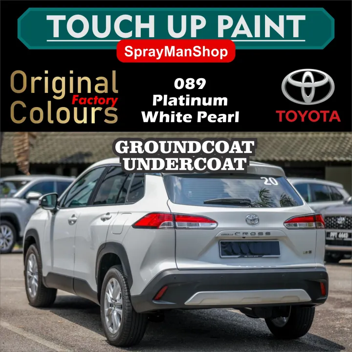 Toyota Cross Touch Up Paint (UK) Lindal Aerosol Valve 400ml Spray Paint