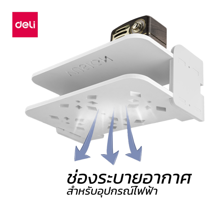 ชั้นวางกล่องรับสัญญาณ-ชั้นวางเราเตอร์-ชั้นวางกล่อง-wifi-router-rack-ติดตั้งง่ายโดยไม่ต้องเจาะผนัง-ถ่ายเทความร้อนได้ดี-beautiez