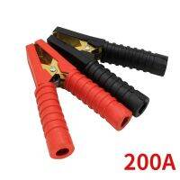 1pair 2pcs Hot Car Alligator Clips Battery Clamps Crocodile Clip 200A Red BlackRed RedBlack Black