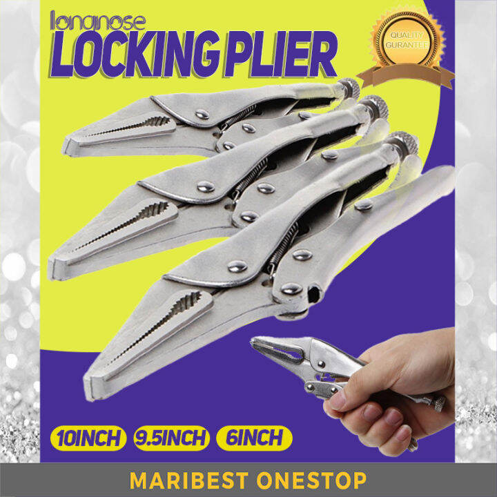 10" LOCKING PLIER VICE GRIP PLIER CURVED / Jam Locking Playar / JAW