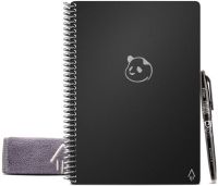 สมุดแพลนเนอร์ใช้ซ้ำพร้อมปากกาและผ้าไมโครไฟเบอร์ Rocketbook Panda Planner - Reusable 2021 Daily, Weekly, Monthly, Planner with 1 Pilot Frixion Pen &amp; 1 Microfiber Cloth ของแท้*Imported from USA Authentic