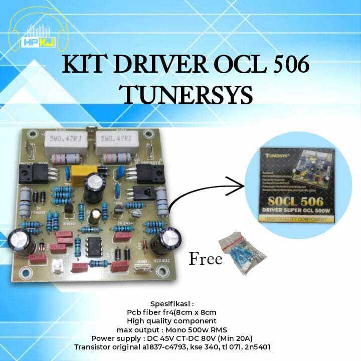 Driver socl 506 tunersys 500w | Lazada Indonesia