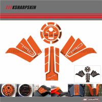 ADESIVI แผ่นป้องกันสติกเกอร์รูปลอก3มิติ Stompgrip สำหรับ KTM DUKE790 DUKE 790 2017 2018