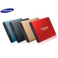 Original Samsung T5 SSD 1TB 2TB External Solid State Disk สีดำ USB 3.1ถึง Type-C ฮาร์ดไดรฟ์ Type-C ถึง Type-C SSD