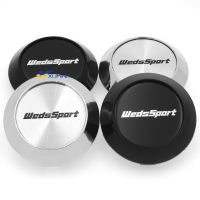 CarDIY 4Pcs 70Mm WedsSport รถศูนย์ล้อหมวก Stings Sport Rim Hub Caps ฝาครอบรถขอบยางอุปกรณ์เสริม