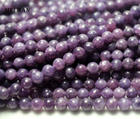 2021Meihan natural (3 strandset) 6mm purple Lepidolite smooth round beads for jewelry making design gem stone diy braclet