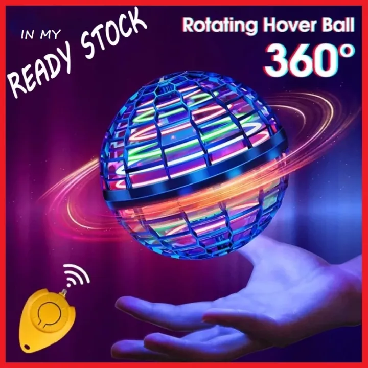 ♠ Flying Orb Toys with 360° Rotating Flynova Pro UFO Flying Toy Built