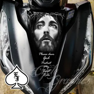 Face Of Jesus Sticker