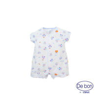 ชุดบอดี้สูทเด็กอ่อน de bon ผ้ายืด TC (Cotton Polyester) พิมพ์ลายน้องแมวน้อยน่ารัก