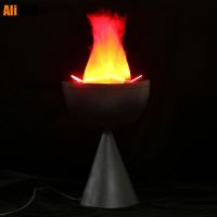 3D Artificial Flame Lamp Fake Fire for Halloween Christmas New Year event Decor Festival Party Supplies Bar Performance Props