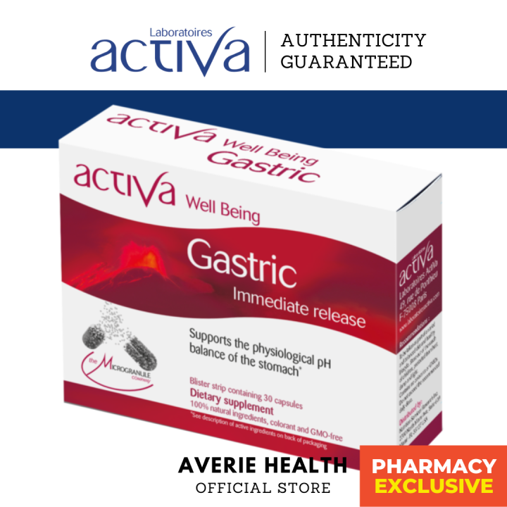Activa Gastric Capsule 30s Proven Heartburn, Indigestion, Gastric