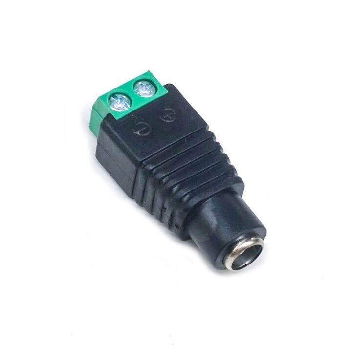 1-pair-2piece-dc-5-5-2-1mm-male-and-female-plug-12v-10a-solderless-converter-connectors-jack-socket-female-mount-plug-adapter-wires-leads-adapters