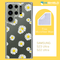 [S23ultra][S22ultra] HI-SHIELD Stylish เคสใสกันกระแทก Samsung S22ultra รุ่น Daisy2