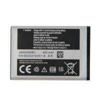 แบตเตอรี่ แท้ Samsung C3300K X208 B189 B309 GT-C3520 E1228 GT-E2530 E339 GT-E2330 C5212 แบต battery AB463446BU AB043446BE 800mAh รับประกัน 3 เดือน (HMB mobile)