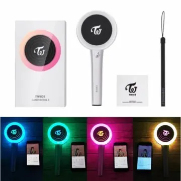 App Bluetooth Connection KPOP TWICE Lightstick Lollipop hand light Ver.2  Light stick Concerts Album Glow Lamp Candy lights