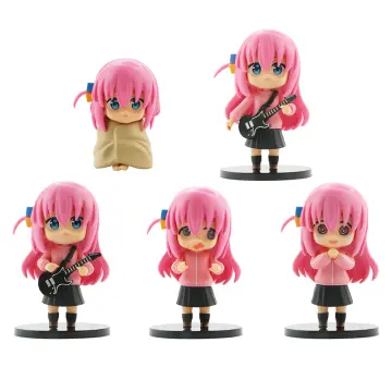 Anime BOCCHI THE ROCK! Hitori Ryo Ikuyo Cosplay PVC Figure Pendant Keychain  Keyring Figure Kids Toy