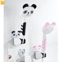 Leficus【Ready stock】เด็กทารก Panda-Shape Shower Head Bath Sucker Shower Spray Water Toys For Bath