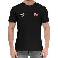 Nissan Gtr R34 logo t-shirt mens casual T-shirt Couple shirts can be worn by both men and women 1 2 3 4 5 6 7 body shapes.